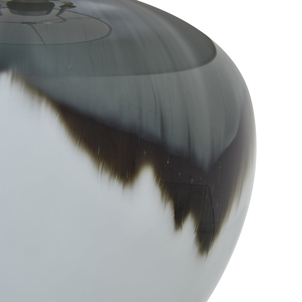 Smoky Ombre Glass Table Lamp