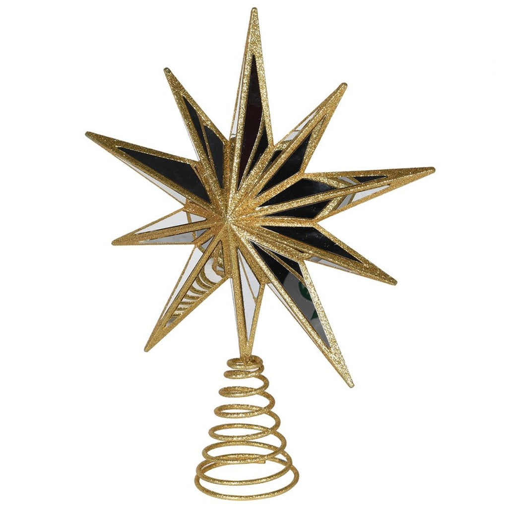 Gold Mirrored Star Topper 