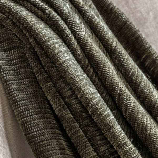 Haven Chenille Throw - Khaki