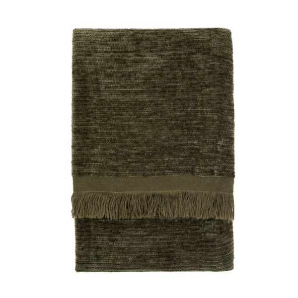 Haven Chenille Throw - Khaki