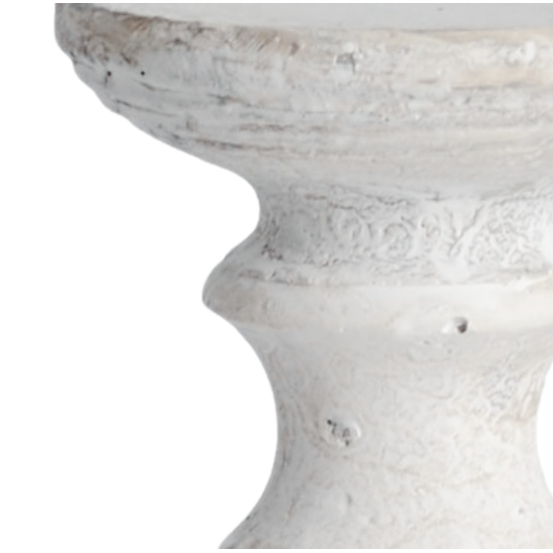 Small Stone Column Candle Holder