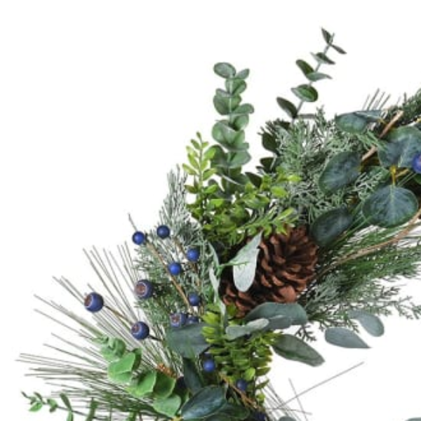 Pinecone and Eucalyptus Wreath